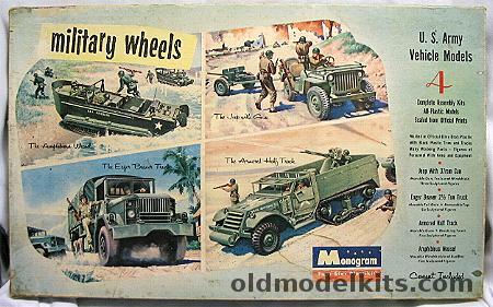 Monogram 1/35 Beaver Jeep Half-Track Weasel Military Wheels Gift Set, MGP1-498 plastic model kit
